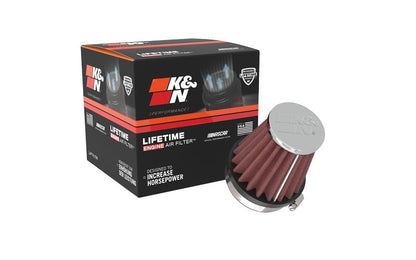 K&N Engineering K&N Universal Chrome Filter 2 1/8 inch FLG / 3 inch Bottom / 2 inch Top / 3 inch Height RC-2330