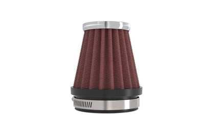 K&N Engineering K&N Universal Chrome Filter 2 1/8 inch FLG / 3 inch Bottom / 2 inch Top / 3 inch Height RC-2330