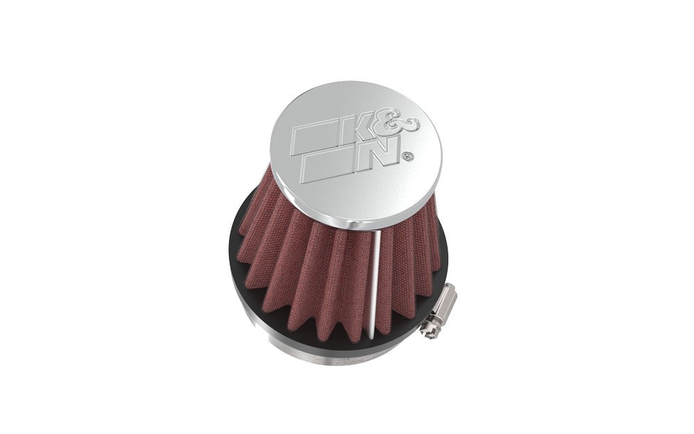 K&N Engineering K&N Universal Chrome Filter 2.125 in Flange ID / 3in Base OD / 2in Top OD / 2.75in Height RC-2340