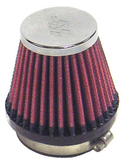 K&N Engineering K&N Universal Chrome Filter 2.125 in Flange ID / 3in Base OD / 2in Top OD / 2.75in Height RC-2340