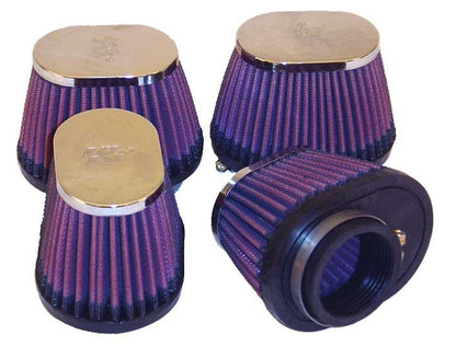 K&N Engineering K&N Universal Chrome Filter 1.75in Flange ID / 4in Length x 2.875in Width Base / 2.75in Height RC-2454