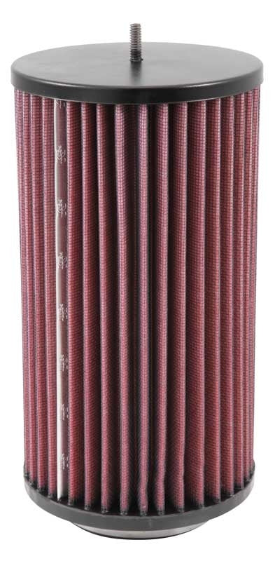 K&N Engineering K&N Universal Chrome Round Straight Air Filter 3in Cntr Flg ID / 5in OD / 9in H RC-2530