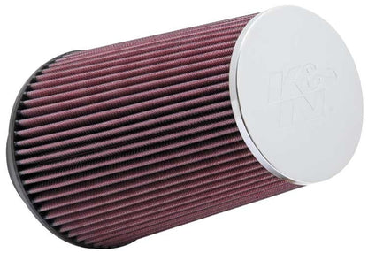 K&N Engineering K&N Universal Chrome Filter 3 1/2 inch ID FLG / 6 inch Bottom / 4 1/2 inch CR / 9 inch Length RC-3690