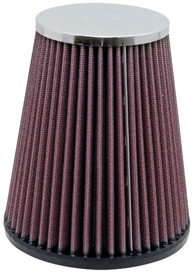 K&N Engineering K&N Universal Chrome Filter 2 7/16 inch FLG / 5 1/8 inch Bottom / 3 1/2 inch Top / 6 inch Height RC-4160