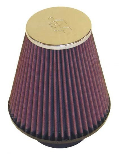 K&N Engineering K&N Universal Chrome Filter 3 inch FLG / 6 inch Bottom / 3 1/2 inch Top / 6 inch Height RC-4290