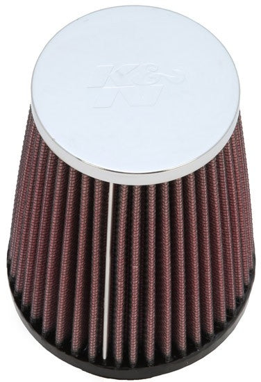 K&N Engineering K&N Universal Chrome Filter 2.688in Flange ID x 4.5in Base OD x 3in Top OD x 5in H RC-4340