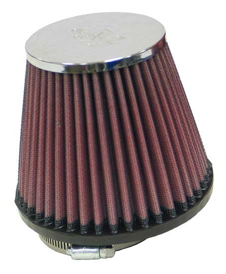K&N Engineering K&N Universal Chrome Filter 2.875in Flange ID / 5.188 Base OD / 3.5in Top OD / 4.438in Height RC-4570