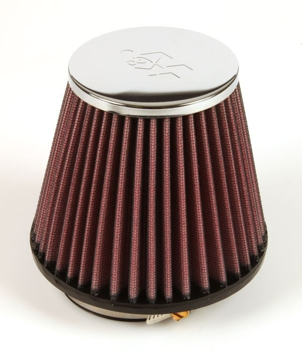 K&N Engineering K&N Universal Chrome Filter 2.875in Flange ID / 5.188 Base OD / 3.5in Top OD / 4.438in Height RC-4570