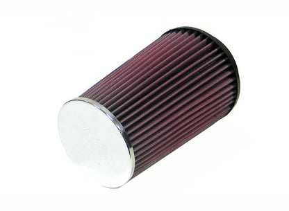 K&N Engineering K&N Universal Chrome Filter 4 inch FLG / 5 3/8 inch Bottom / 4 1/2  inch Top / 8 inch Height RC-4580