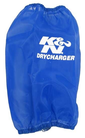 K&N Engineering K&N Blue Drycharger Round Tapered Air Filter Wrap 5in Base 4in x Top  x 7.875in Height RC-4690DL