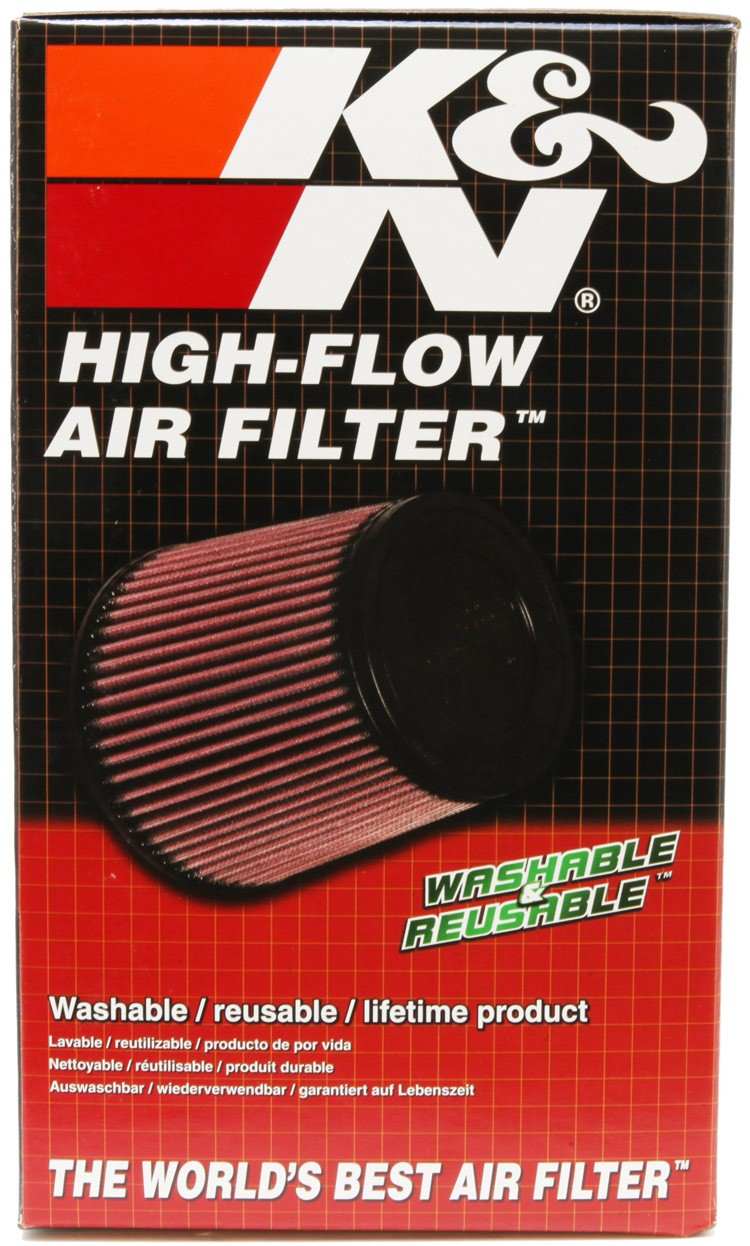 K&N Engineering K&N Universal Chrome Filter 3 1/2 inch FLG / 5 1/2 inch Bottom / 4 1/2 inch Top / 8 inch Height RC-4760