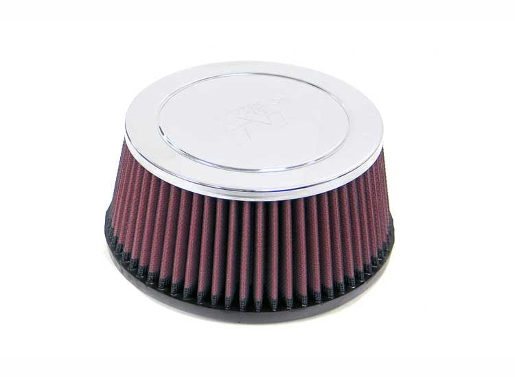 K&N Engineering K&N Universal Chrome Filter 2 5/16 inch FLG / 6 3/4 inch Bottom / 5 7/8 inch Top / 3 1/8 inch Height RC-4770