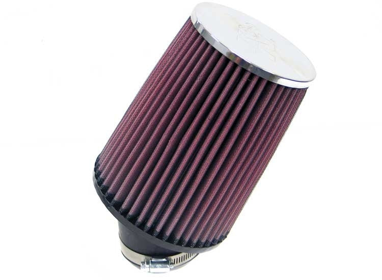 K&N Engineering K&N Universal Chrome Filter Round Tapered 2.75in FlangeID / 5.5in Base OD / 4.5in Top OD / 7in H RC-4790
