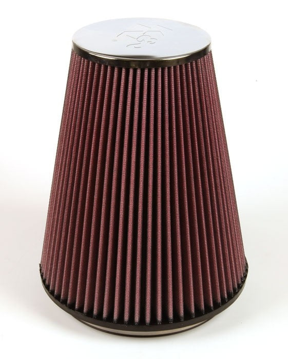 K&N Engineering K&N Universal Chrome Filter 6 inch FLG / 7.5 inch Base / 4.5 inch Top / 9 inch Height RC-5046
