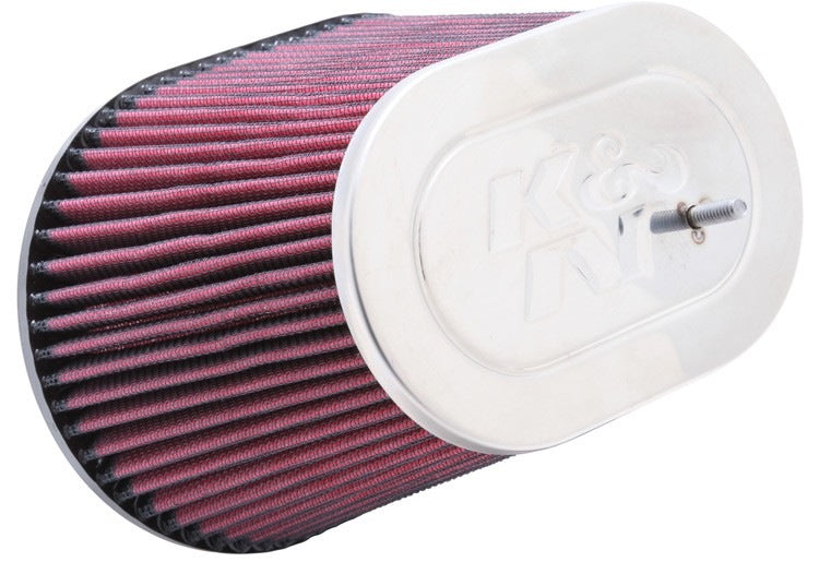 K&N Engineering K&N Universal Chrome Filter 4.719in Flange ID / 8in Base O/S L / 6.219in Top O/S L / 5.125in Height RC-5047