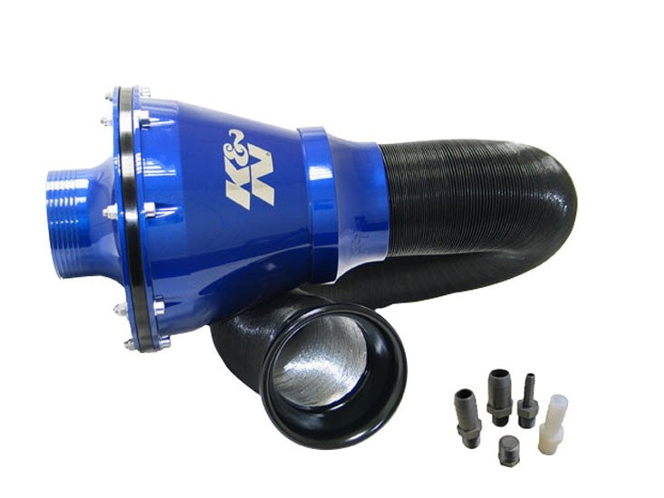 K&N Engineering K&N Universal Apollo Blue Cold Air Intake - 70mm OD FLG PP RC-5052AL