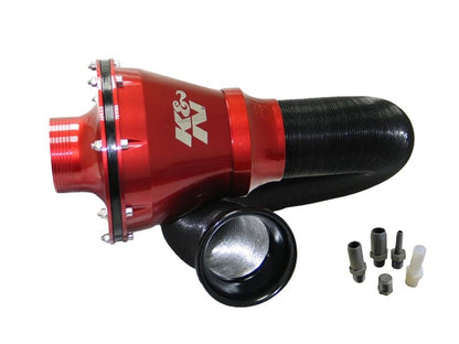 K&N Engineering K&N Universal Apollo Red Cold Air Intake - 70mm OD FLG PP RC-5052AR