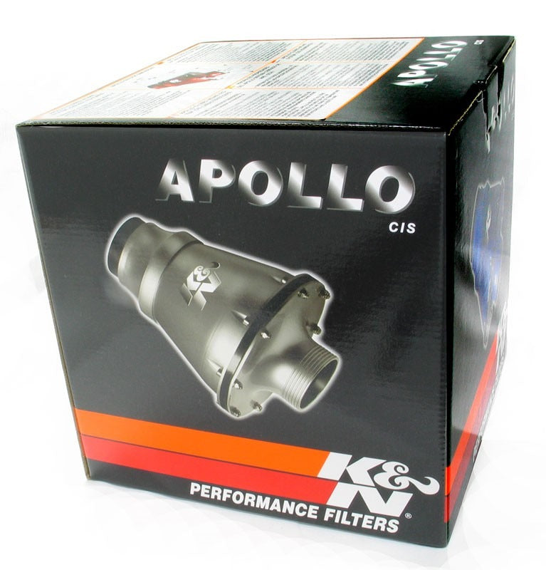 K&N Engineering K&N Universal Apollo Silver Cold Air Intake - 70mm OD FLG PP RC-5052AS