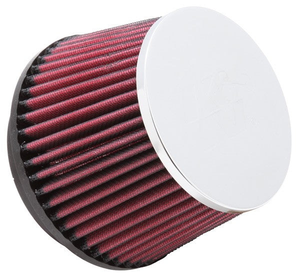 K&N Engineering K&N Universal Chrome Filter 100MM Flange ID / 138MM Base OD / 114MM Top OD / 92MM Height RC-5057