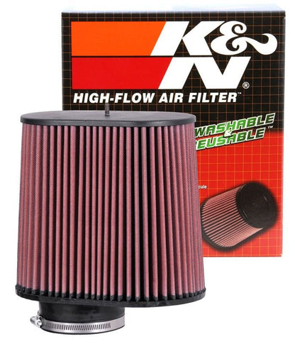 K&N Engineering K&N Universal Chrome Filter 4inch FLG / 9.5 inch X 6.75 inch Base / 9 inch X 5.5 Inch Top / 8 5/16 i RC-5102