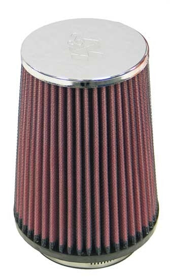 K&N Engineering K&N Filter Universal Clamp-On Air Filter 2-7/8in Flange 4-1/2in Base 3-1/2in Top 5-7/8in Height S/O RC-5136