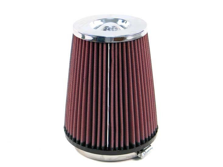 K&N Engineering K&N Universal Chrome Filter 4 inch FLG 5 3/8 inch Base 4 inch Top 6 1/2 inch Height RC-5149