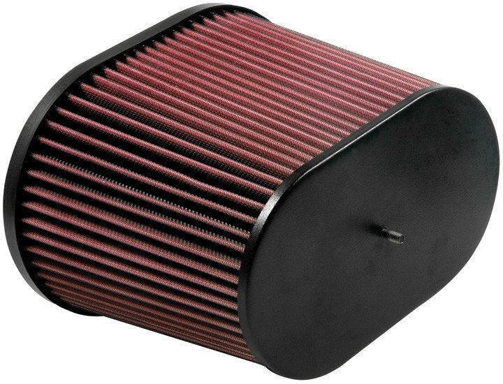 K&N Engineering K&N Universal Air Filter - Oval Straight - 3.688in Flange ID x 10.25in Base O/S Length x 7.875in H RC-5178