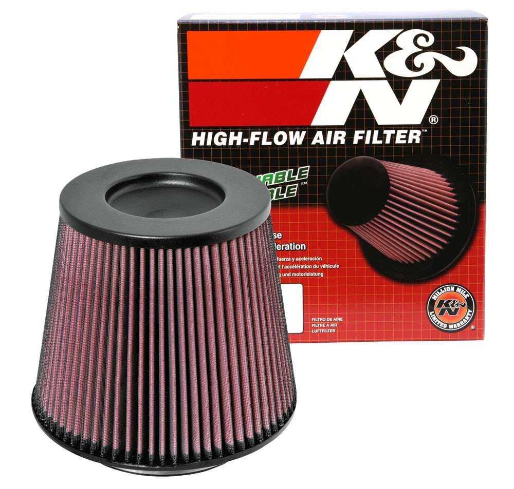 K&N Engineering K&N Universal Round Tapered Filter 6in Flange ID x 9in Base OD x 6.625in Top OD x 7.5in Height RC-5179