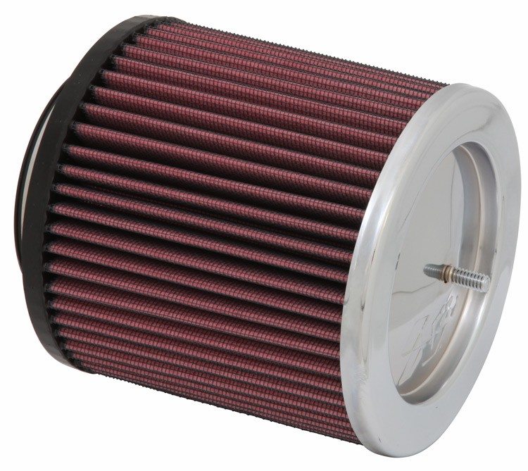 K&N Engineering K&N Universal Chrome Filter 3 inch FLG / 5 inch OD X 5 inch Height / 5/8 Stud Extreme Duty RC-5182XD