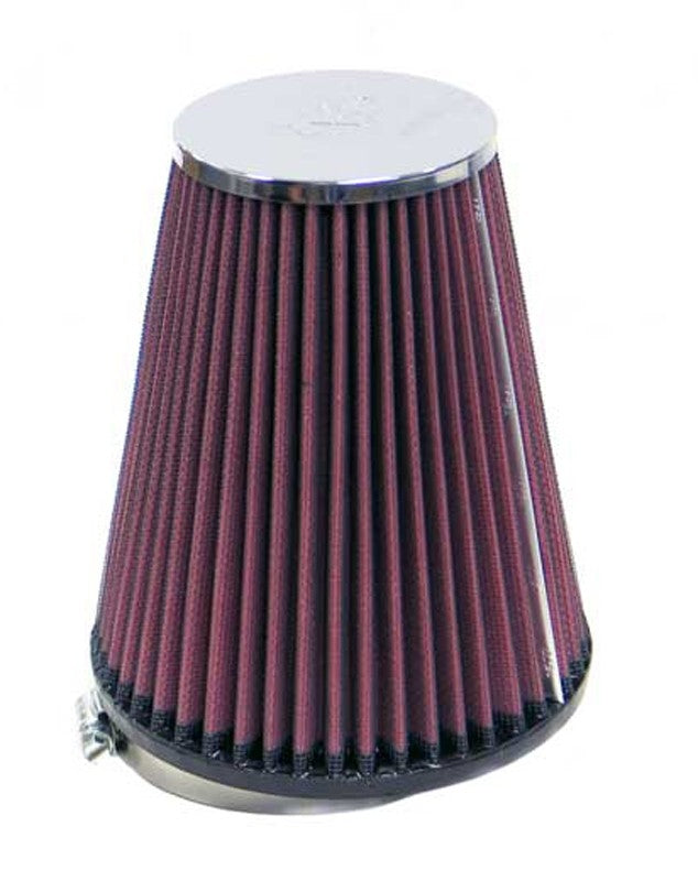 K&N Engineering K&N Universal Chrome Filter Round Tapered 3.75in Flange ID/5.75in Base OD/3.5in Top OD/6.75in Height RC-8480
