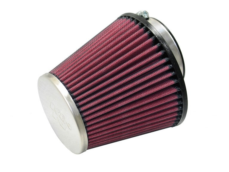 K&N Engineering K&N Universal Chrome Filter 60mm Flange ID 132mm Base OD 89mm Top OD 110 Height RC-8490