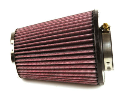 K&N Engineering K&N Universal Chrome Filter-Round Tapered 2.5in Flange ID/5.188in Base OD/3.5in Top OD/5.938in H RC-9510