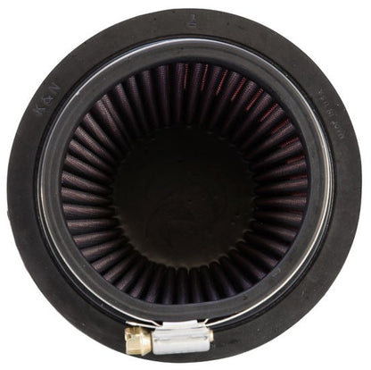 K&N Engineering K&N Universal Chrome Filter-Round Tapered 4.75in Base OD / 3.313in Flange ID / 4.375in H RC-9770