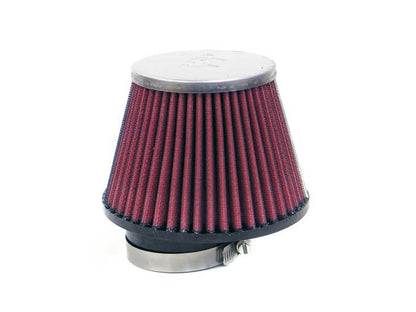 K&N Engineering K&N Universal Chrome Filter-Round Tprd 1.969in Flg ID x 3.5in Top OD x 5.188in Base OD x 3.563in H RC-9920
