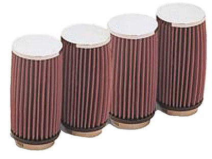 K&N Engineering K&N Universal Rubber Filter 2 1/2inch Flange 3 inch OD 6 inch Height (W/ Adaptors) RD-1004