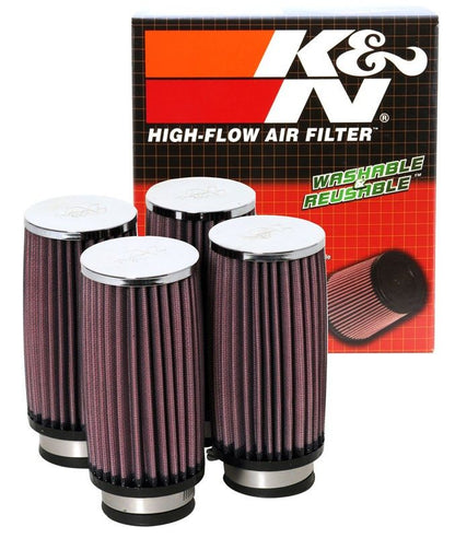 K&N Engineering K&N Universal Rubber Filter 2 1/2inch Flange 3 inch OD 6 inch Height (W/ Adaptors) RD-1004
