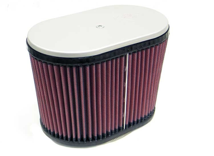 K&N Engineering K&N Universal Air Filter-Dual Flange Oval Filter RD-4650