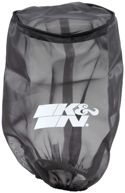 K&N Engineering K&N Universal Round Tapered Filter Wrap - Black - 6in Base ID x 4.625in Top ID x 9in Height RE-0810PK