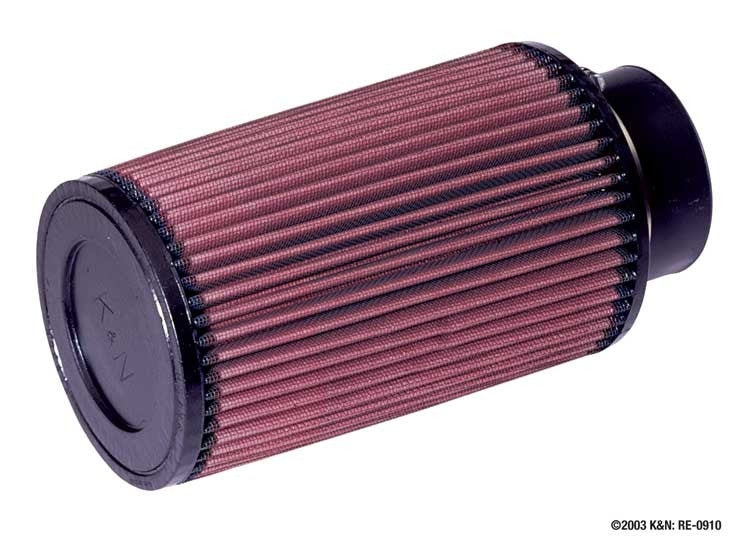 K&N Engineering K&N Universal Rubber Filter 3inch FLG / 5inch OD-B / 4-5/8inch OD-T / 8inch H RE-0910