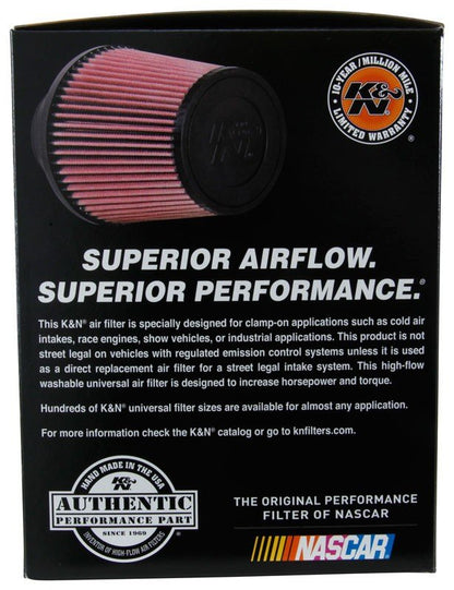 K&N Engineering K&N Universal Rubber Filter 3 1/2inch ID FLG / 6inch Base / 4-5/8inch Top / 6inch Height RE-0950
