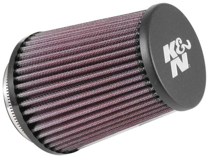 K&N Engineering K&N Universal Rubber Filter 3in Flg 4-1/2inch OD B / 2-1/4inch H - Black Top RE-5286