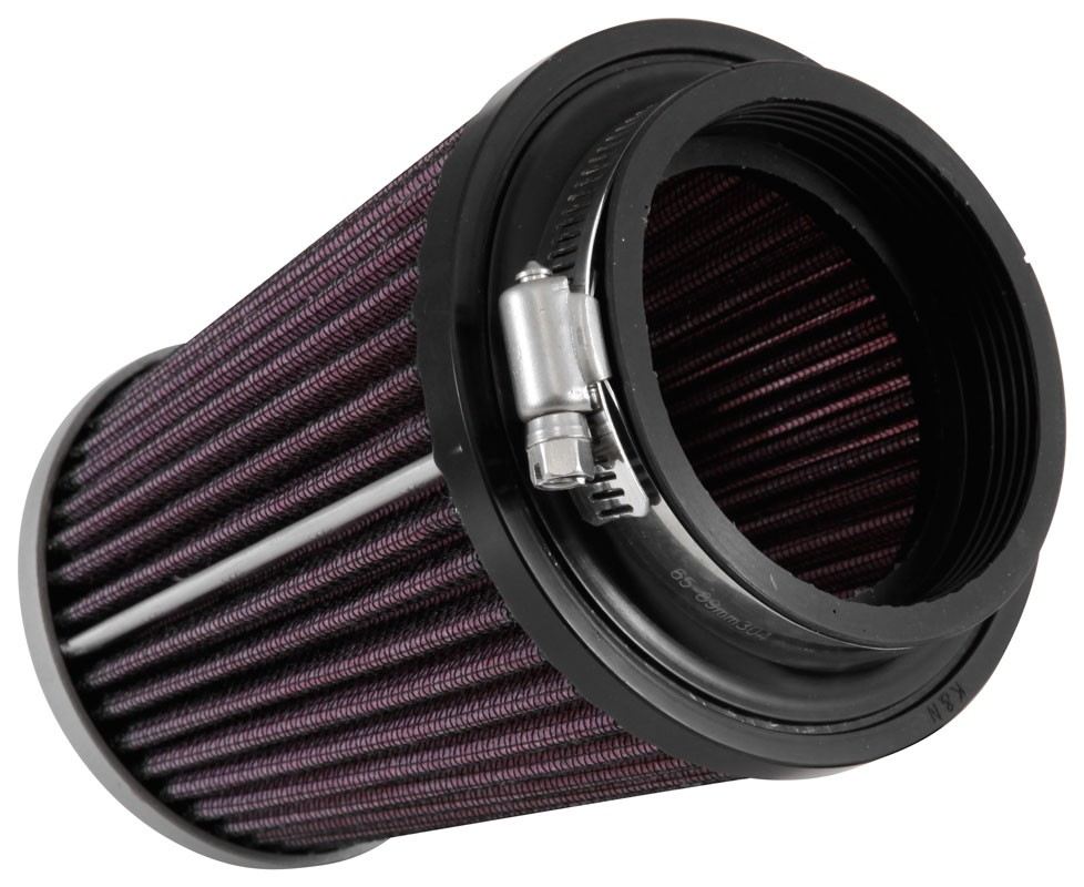 K&N Engineering K&N Universal Rubber Filter 3in Flg 4-1/2inch OD B / 2-1/4inch H - Silver Top RE-5287
