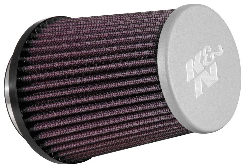 K&N Engineering K&N Universal Rubber Filter 3in Flg 4-1/2inch OD B / 2-1/4inch H - Silver Top RE-5287
