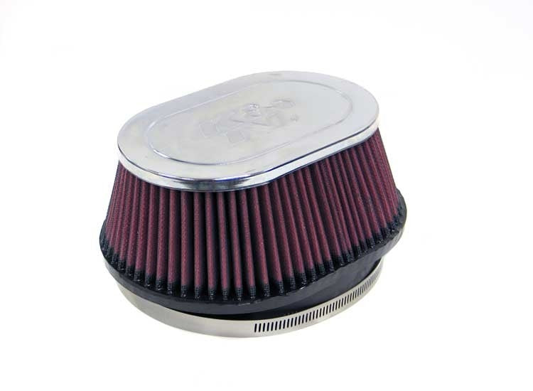 K&N Engineering K&N Universal Air Filter 6 inch FLG / TPRD Oval CR-T / 3 1/4 inch Height RF-1002