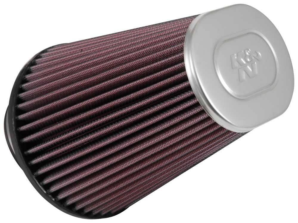 K&N Engineering K&N Uni Oval Tapered Air Filter 3.5in 10 Deg. Flg / 3.25in T OW / 4.5in T OL / 5.75in B / 7in H RF-1033