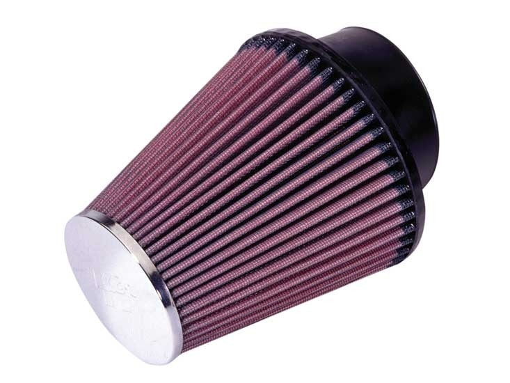 K&N Engineering K&N Round Tapered Universal Air Filter 3.5in Flange ID / 5.75in Base OD / 3.5in Top OD / 6in Height RF-1035