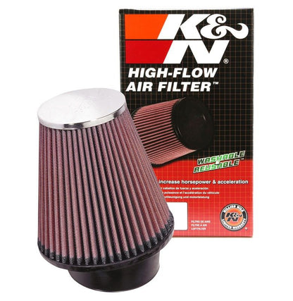 K&N Engineering K&N Round Tapered Universal Air Filter 3.5in Flange ID / 5.75in Base OD / 3.5in Top OD / 6in Height RF-1035