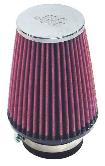 K&N Engineering K&N Round Tapered Universal Air Filter 3in Flange ID x 5in Base OD x 3.5in Top OD x 6in H RF-1039