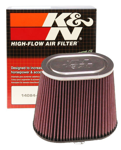 K&N Engineering K&N Round Tapered Universal Air Filter 4 inch Flange 9x5.75in B / 7x4.5in T /  7.5in H RF-1040