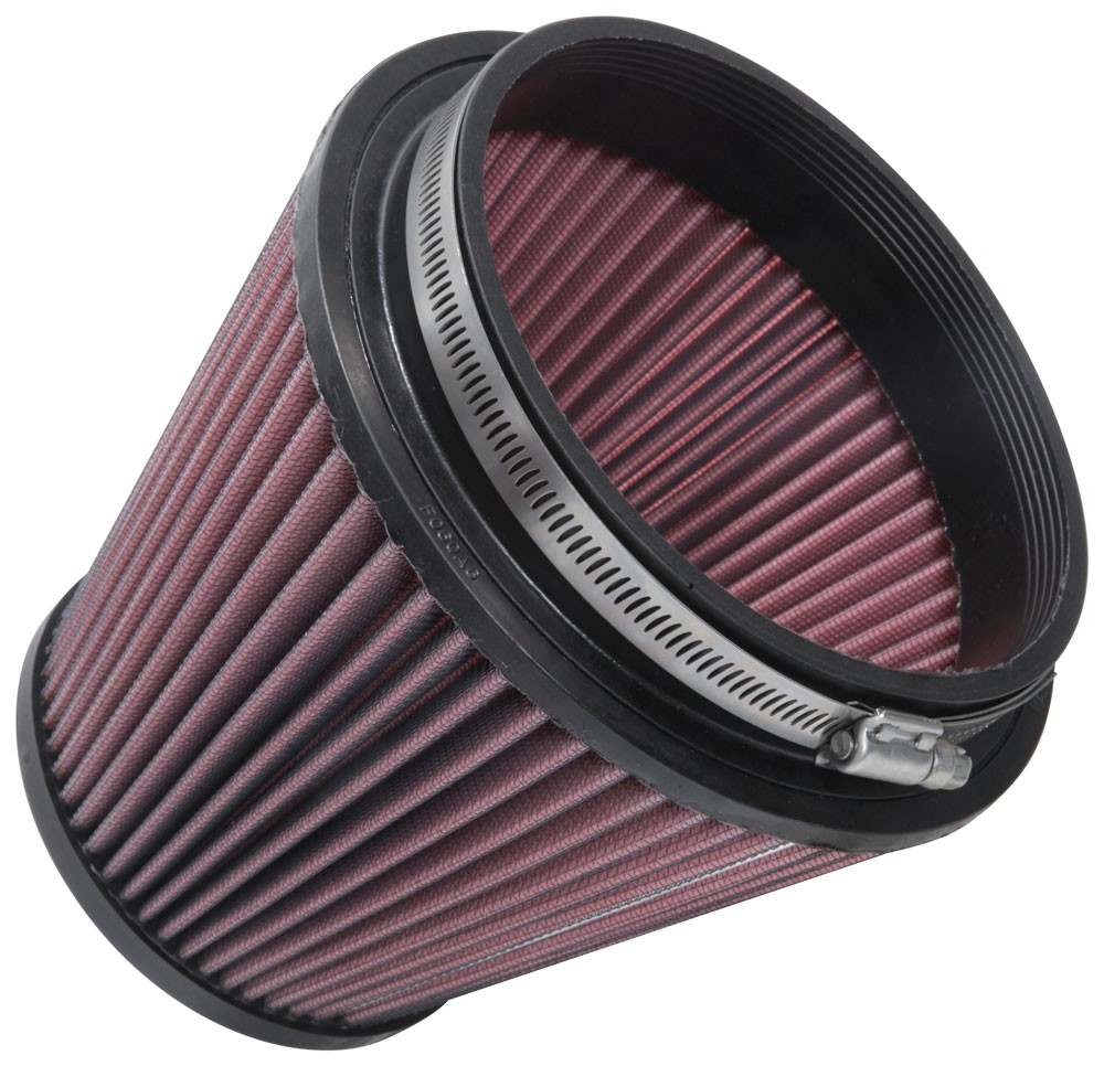 K&N Engineering K&N Universal Round Tapered Filter 6in Flange ID x 7-1/2in Base OD x 5in Top OD x 6-1/2in Height RF-10420XD